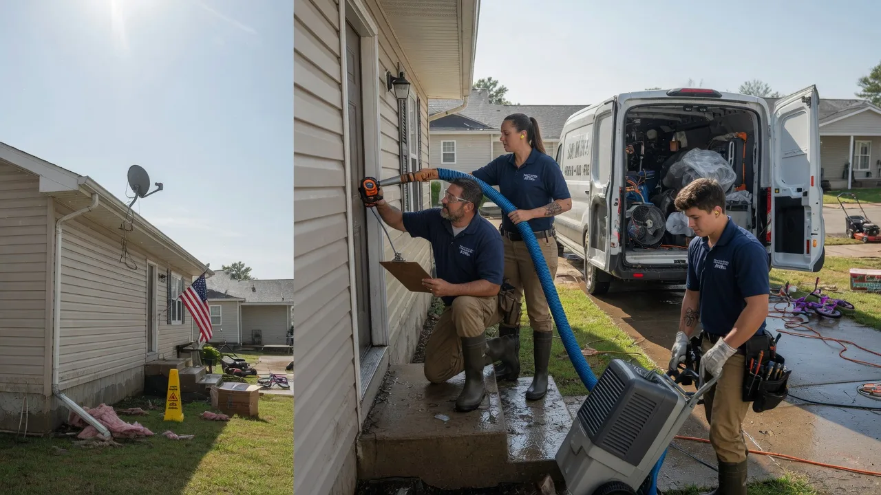 Ceiling Water Damage Restoration in Mcalisterville, PA near me